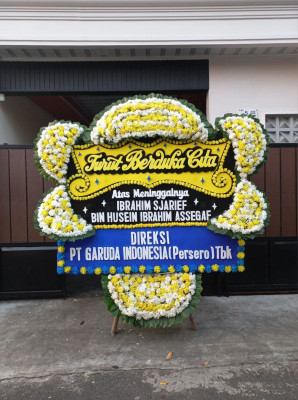 Papan Bunga Duka di Tuksono