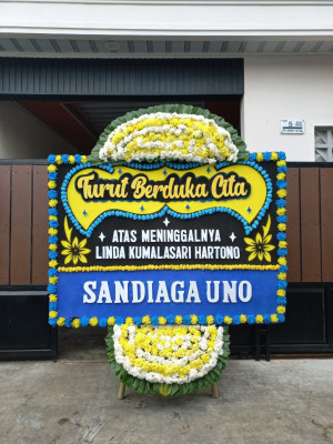 Papan Bunga Duka di Tuksono